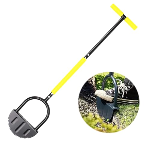 mumisuto Sägezahn-Rasenkantenschneider, 108cm Halbmond Rasenkantenstecher mit T-Griff, Kantenschneider Rasen für Gehwege, Blumenbeete, Höfe, Gartenränder, Einfaches Betreten und Graben mumisuto Sägezahn-Rasenkantenschneider, 108cm Halbmond Rasenkantenstecher mit T-Griff, Kantenschneider Rasen für Gehwege, Blumenbeete, Höfe, Gartenränder, Einfaches Betreten und Graben von mumisuto