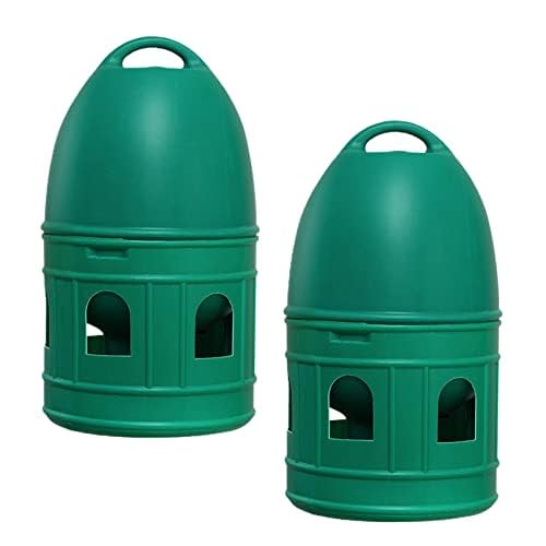 Automatischer Tauben-Wasserspender für Vögel, 5 l, Vogel-Wassertränke, Käfigzubehör für Taube, Papagei, Wellensittiche, Nymphensittiche, Sittiche, Kakadu, 2 Stück von munufe