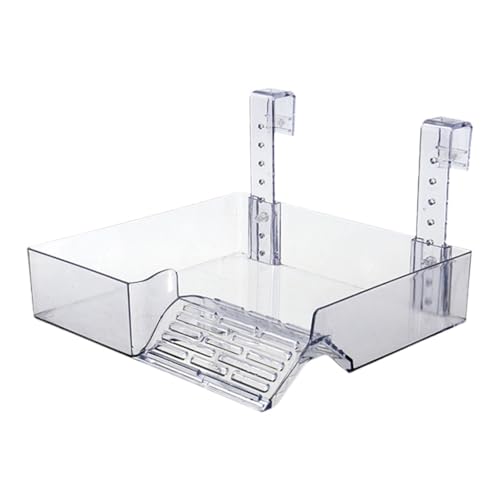 Reptilien-Tank-Plattform aus Acryl, transparent, schwimmende Schildkröten-Dockingstation mit Leiter, Ruhe- und Versteck-Lebensraum für Schildkröten, Amphibien (Rotohrschieber, Frösche, Molche Reptilien-Tank-Plattform aus Acryl, transparent, schwimmende Schildkröten-Dockingstation mit Leiter, Ruhe- und Versteck-Lebensraum für Schildkröten, Amphibien (Rotohrschieber, Frösche, Molche von munufe