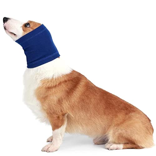 museourstyty Hals- und Ohrenwärmer für Hunde, für den Winter, beruhigende Ohrenschutz, Lärmschutz, Hals- und Ohrenwärmer von museourstyty