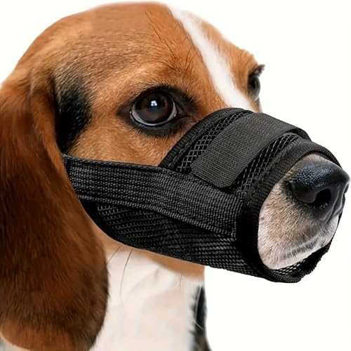 Großhandel Hundemaulkorb – Anti-Bell-Kaumaske mit Trinkloch (XXL) von muzoira