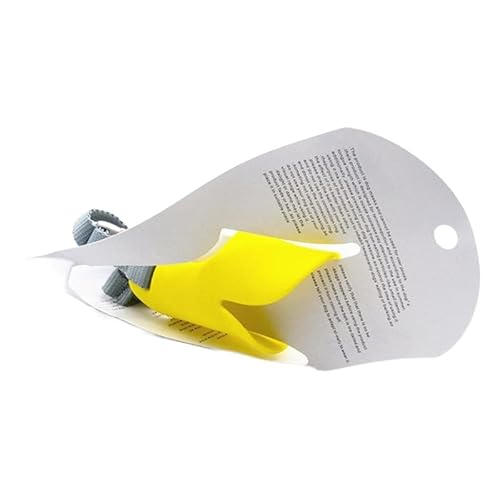 Maulkorb für Hunde zum Spazierengehen, Anti-Biss-Kau-Entenschnabel-Maske (auf Lager) (fluoreszierendgrünOPP, S) von muzoira