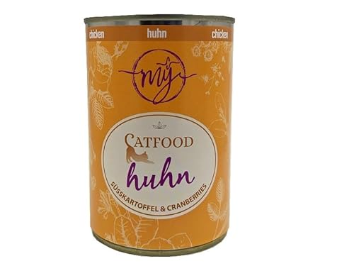 my Catfood Huhn mit Süsskartoffel & Cranberries 400g mÿ Katzenfutter I Nassfutter I Alleinfuttermittel ohne Konservierungsstoffe, künstliche Aromastoffe, Farbstoffe & Lockstoffe my Catfood Huhn mit Süsskartoffel & Cranberries 400g mÿ Katzenfutter I Nassfutter I Alleinfuttermittel ohne Konservierungsstoffe, künstliche Aromastoffe, Farbstoffe & Lockstoffe von my
