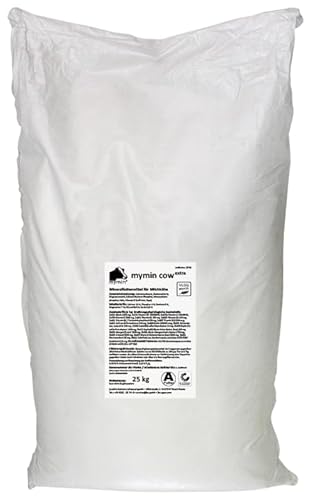MyMin Cow extra Mineralfutter – Für Hochleistungskühe in Laktation & Transit | Mit Lebendhefe, organischem Selen & Biotin | Pansenflora, Fruchtbarkeit & Zellschutz fördern | 25 kg Sack von mymom