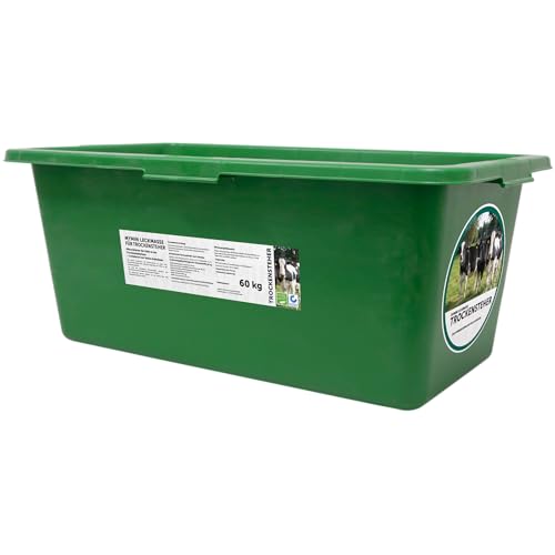 MyMin Leckmasse Rind Trockensteher – Mineral-Leckmasse für Trockensteher, Färsen & Mutterkühe | Mit organischem Selen, Biotin & Lebendhefe | Weide- & Stallnutzung | 60 kg Eimer von mymom