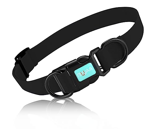 Wasserdichtes Hundehalsband, Gummi, geruchlos, langlebig, verstellbare Hundehalsbänder für kleine, mittelgroße und große Hunde, leicht zu reinigende Halsbänder mit Doppelschnalle und D-Ring Wasserdichtes Hundehalsband, Gummi, geruchlos, langlebig, verstellbare Hundehalsbänder für kleine, mittelgroße und große Hunde, leicht zu reinigende Halsbänder mit Doppelschnalle und D-Ring von myyAA