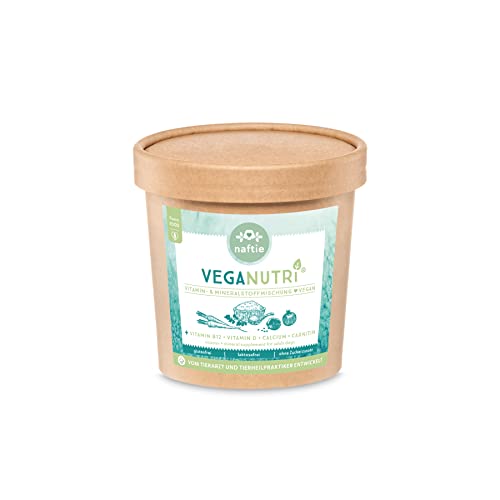 naftie VegaNutri Vitamin & Mineralien Mix für Hunde - Multivitamine & Mineralstoffe - Futterzusatz vegan - 250g naftie VegaNutri Vitamin & Mineralien Mix für Hunde - Multivitamine & Mineralstoffe - Futterzusatz vegan - 250g von naftie