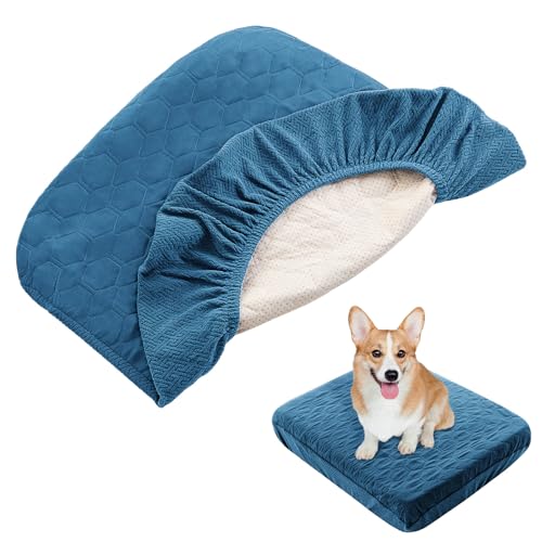 Nanbowang Wasserdichter Hundebett-Bezug – waschbares, gestepptes Haustierkissen-Ersatz – leicht zu entfernende Haare – schönes Welpenbett für Hunde/Katze, 40 x 53 x 6 cm Nanbowang Wasserdichter Hundebett-Bezug – waschbares, gestepptes Haustierkissen-Ersatz – leicht zu entfernende Haare – schönes Welpenbett für Hunde/Katze, 40 x 53 x 6 cm von nanbowang