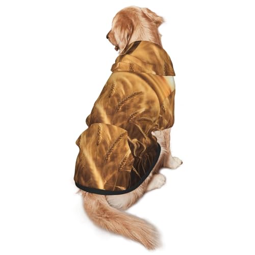 Hunde-Kapuzenpullover für mittelgroße und große Hunde, warmes, weiches Haustier-Sweatshirt, leicht zu tragender Pullover Hunde-Kapuzenpullover für mittelgroße und große Hunde, warmes, weiches Haustier-Sweatshirt, leicht zu tragender Pullover von nanger