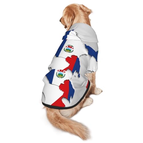 Hunde-Kapuzenpullover mit Panama-Flagge, für mittelgroße und große Hunde, warmes, weiches Haustier-Sweatshirt, leicht zu tragender Pullover Hunde-Kapuzenpullover mit Panama-Flagge, für mittelgroße und große Hunde, warmes, weiches Haustier-Sweatshirt, leicht zu tragender Pullover von nanger
