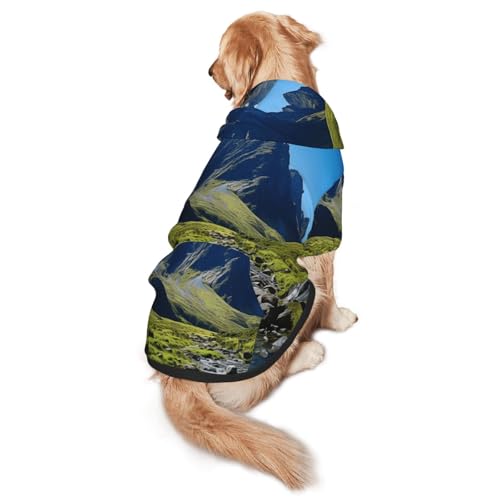 Natural Wonders Hunde-Kapuzenpullover für mittelgroße und große Hunde, warmes, weiches Haustier-Sweatshirt, leicht zu tragender Pullover Natural Wonders Hunde-Kapuzenpullover für mittelgroße und große Hunde, warmes, weiches Haustier-Sweatshirt, leicht zu tragender Pullover von nanger
