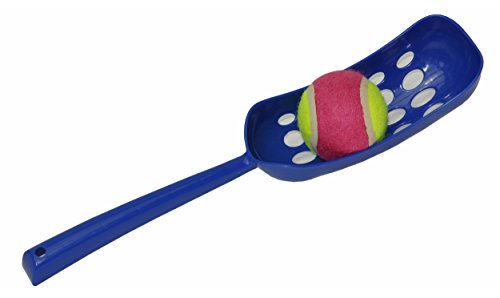 nanook Ballschleuder für Hunde, Wurfschleuder mit Ball, Farbe: blau, Länge: 36 cm, Ø für Wurfbälle: 6,5 cm, 1 Stück von nanook