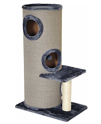 nanook Casimir - Kratztonne XL, 3 Etagen, seitlicher Sitzplatz mit Sisalstamm - Höhe: 102 cm - Farbe: grau nanook Casimir - Kratztonne XL, 3 Etagen, seitlicher Sitzplatz mit Sisalstamm - Höhe: 102 cm - Farbe: grau von nanook