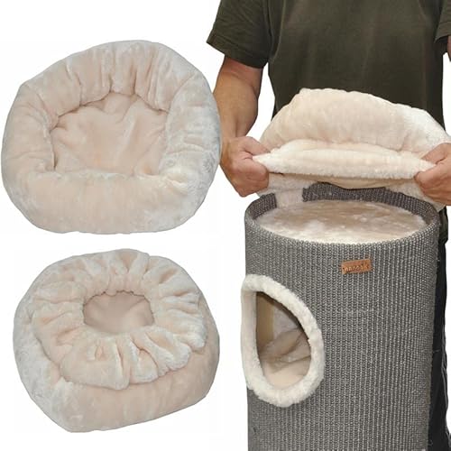 nanook Katzenbett Liegemulde Katzenliege Schlafplatz als Kratztonnen Erweiterung Zubehör beige nanook Katzenbett Liegemulde Katzenliege Schlafplatz als Kratztonnen Erweiterung Zubehör beige von nanook