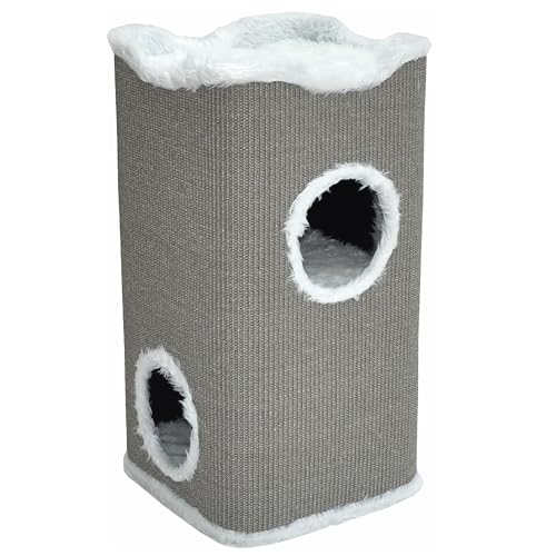 nanook Kratztonne Kratzbaum Katzenkratzbaum Toni für Katzen, 74 cm, robust und stabil, mit 2 Höhlen, mit oberem Liegeplatz nanook Kratztonne Kratzbaum Katzenkratzbaum Toni für Katzen, 74 cm, robust und stabil, mit 2 Höhlen, mit oberem Liegeplatz von nanook