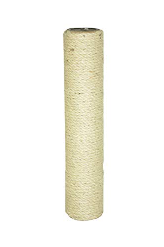 nanook Sisalstamm Ersatzstamm für Kratzbäume - Ø 8,5 cm, Gewinde M10 - mit beidseitigem Innengewinde - Länge 40 cm nanook Sisalstamm Ersatzstamm für Kratzbäume - Ø 8,5 cm, Gewinde M10 - mit beidseitigem Innengewinde - Länge 40 cm von nanook