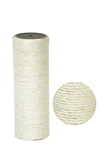 nanook Sisalstamm Ersatzstamm für Kratzbäume - Verschiedene Längen - Durchmesser 9 cm Ø für Gewinde M8 - Länge 30 cm nanook Sisalstamm Ersatzstamm für Kratzbäume - Verschiedene Längen - Durchmesser 9 cm Ø für Gewinde M8 - Länge 30 cm von nanook