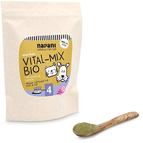 Vitalmix Bio, Ergänzungsfuttermittel f. Hunde & Katzen, 350g von napani