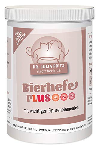 napfcheck Bierhefe Plus mit wichtigen Spurenelementen - für Hunde - 200 g von napfcheck