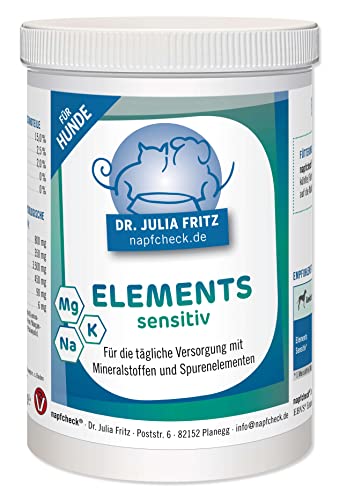 napfcheck Elements sensitiv - Mineralstoffe und Spurenelemente für Hunde - 225 g von napfcheck