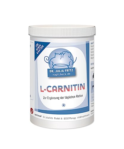 napfcheck L-Carnitin - zur Ergänzung der täglichen Ration - für Hunde und Katzen - 100 g von napfcheck