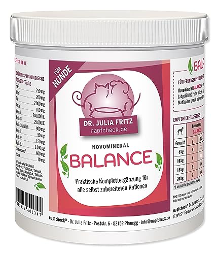 napfcheck Novomineral Balance - viele natürliche Inhaltsstoffe - für Hunde - 500 g von napfcheck