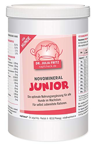 napfcheck Novomineral Junior - für Hunde im Wachstum - hypoallergen - 1000 g von napfcheck