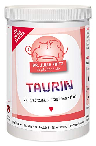 napfcheck Taurin - für Hunde und Katzen - 250 g von napfcheck