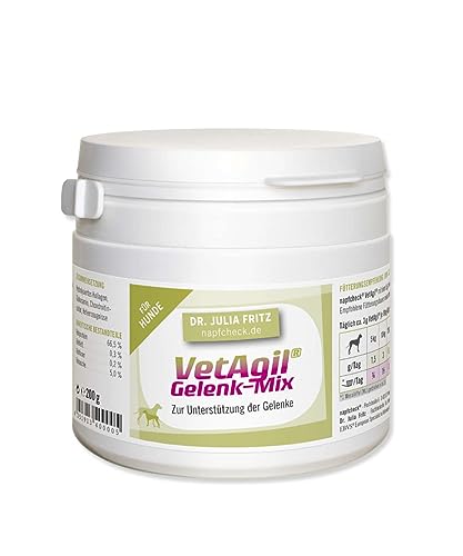 napfcheck VetAgil Gelenk-Mix - zur Unterstützung der Gelenke - für Hunde - 200 g von napfcheck