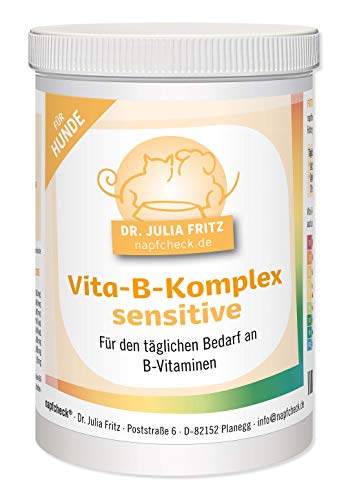napfcheck Vitamin B für Hunde - Vita-B Komplex Sensitive - hypoallergen - 180 g von napfcheck