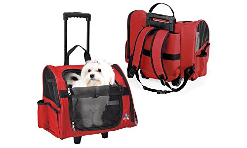 Camon - Transportbox Trolley rot Max - CA603/B1 1 Transportbox 43 x 26 x 36 cm von napz
