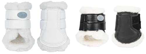 NETPROSHOP 1 Paar Gamaschen Flextrainer mit wärmeabführendem Innenfutter Mini Shetty, Shetty oder Pony, Groesse:Shetty, Farbe:Weiss von NETPROSHOP