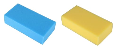 NETPROSHOP Extra großer Schwamm für jeden Bereich Maße: ca. 20x10cm, Dicke ca. 5 cm, Farbe:Blau von NETPROSHOP