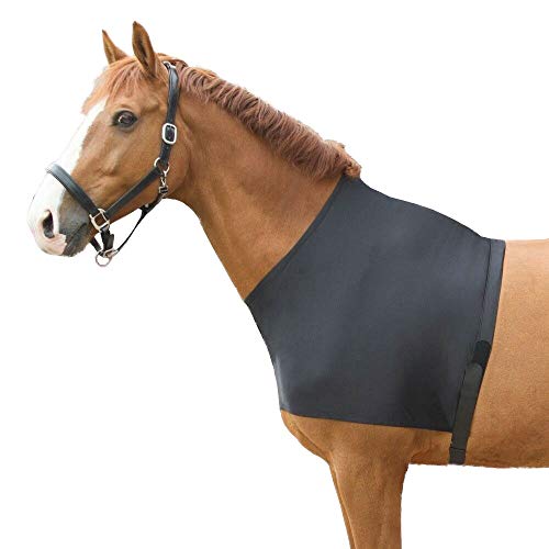 netproshop Elasthan Brustschutz/Schulterschutz, Verhindert das Reiben von Pferdedecken Gr. S/M/L/XL, Auswahl:XL von netproshop