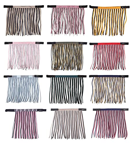 netproshop Fliegenschutz Pony Fliegenfransen mit Klettverschluss zur Befestigung am Halfter, Groesse:Pony, Farbe:Lavender von NETPROSHOP