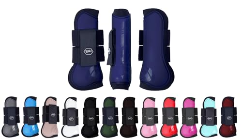 NETPROSHOP Shetty Pony Full Hartschalen Gamaschen Anatomisch Geformt mit Neoprenfutter, Groesse:Shetty, Farbe:Dunkelblau NETPROSHOP Shetty Pony Full Hartschalen Gamaschen Anatomisch Geformt mit Neoprenfutter, Groesse:Shetty, Farbe:Dunkelblau von NETPROSHOP
