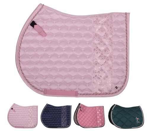 NETPROSHOP Vielseitigkeits Schabracke Einhorn oder Loulou Shetty/Pony Maße ca.48,5 x 44 cm, Groesse:Shetty, Farbe:Pink von NETPROSHOP