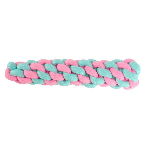 newrong Hundespielzeug aus Seil, Knoten, bissfest, Zahnen, Hundespielzeug, Bild, Farbe, 6 Stück, 1 Stück von newrong