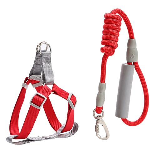 newrong Pet Supplies Brustgurt, verstellbare Hundeleine, Rot, Größe XL newrong Pet Supplies Brustgurt, verstellbare Hundeleine, Rot, Größe XL von newrong