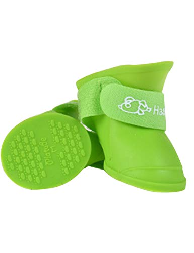 newrong Regenstiefel Süß wasserdichte rutschfeste Leichte für Hunde Hundeschuhe Fleckenbeständig Grün S newrong Regenstiefel Süß wasserdichte rutschfeste Leichte für Hunde Hundeschuhe Fleckenbeständig Grün S von newrong