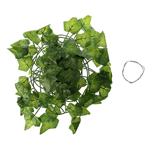 newwyt Reptile Terrarium Box künstliche Ranken Dekoration Eidechse grüne Blätter gefälschte Pflanzen von newwyt