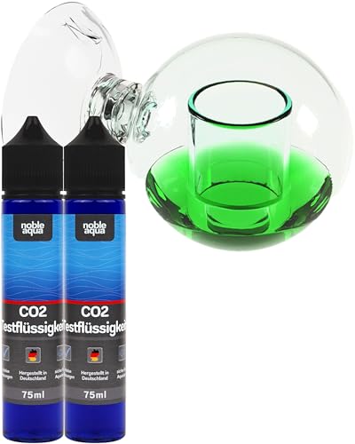 noble aqua CO2 Dauertest Aquarium – inkl. 150ml CO2 Indikator Flüssigkeit – dauerhafter & präziser CO2 Test noble aqua CO2 Dauertest Aquarium – inkl. 150ml CO2 Indikator Flüssigkeit – dauerhafter & präziser CO2 Test von noble aqua