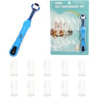 nobleza 2 in 1 Zahnpflegeset für Hunde von nobleza