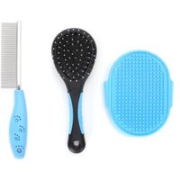nobleza - 4in1 Bürsten Set - Hundebürste - Katzenbürste von nobleza