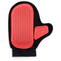 nobleza - Fellpflege Handschuh - Stahlborsten rot von nobleza