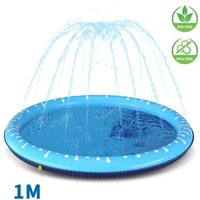 nobleza - Hundepool mit Sprinkler für Hunde blau 1 m, 5 cm nobleza - Hundepool mit Sprinkler für Hunde blau 1 m, 5 cm von nobleza