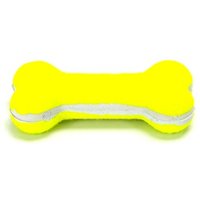 nobleza Hundespielzeug – Tennisball-Knochen, bissfest & zahnschonend, ideal für Apportierspiele von nobleza
