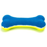 nobleza Hundespielzeug – Tennisball-Knochen, bissfest & zahnschonend, ideal für Apportierspiele von nobleza
