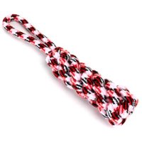 nobleza Hundespielzeug – Zerrseil mit Ball, robust & zahnfreundlich rot von nobleza