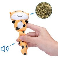 nobleza Katzen Spielzeug Plüsch Giraffe mit Katzenminze von nobleza